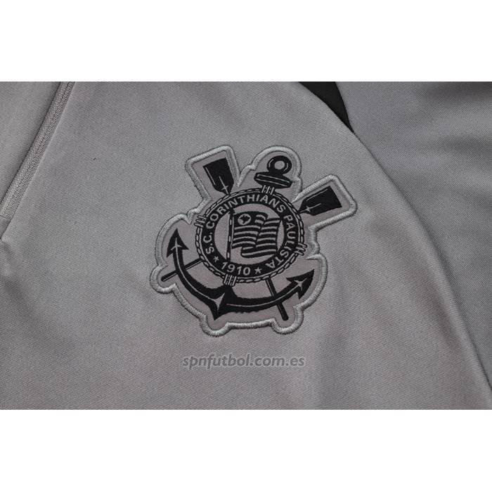 Chandal de Sudadera del Corinthians 2024-2025 Gris